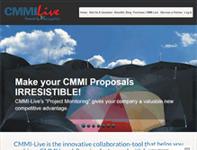 Tablet Screenshot of cmmilive.com